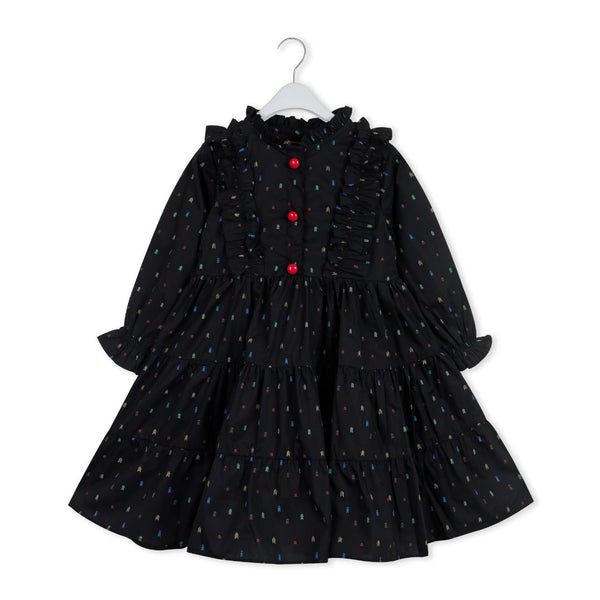 Black Cotton Dress